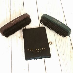 Ted Baker Shoe Brush & Cloth Set